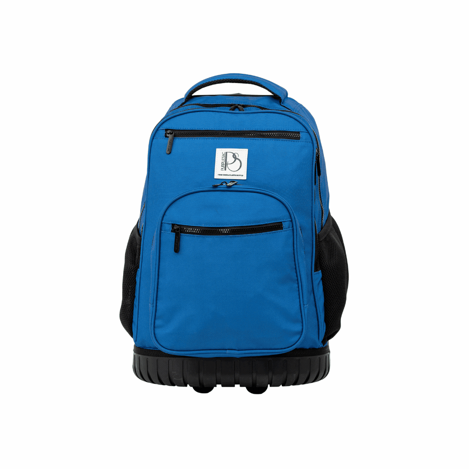 Solid Color Trolley Backpack | Back to School