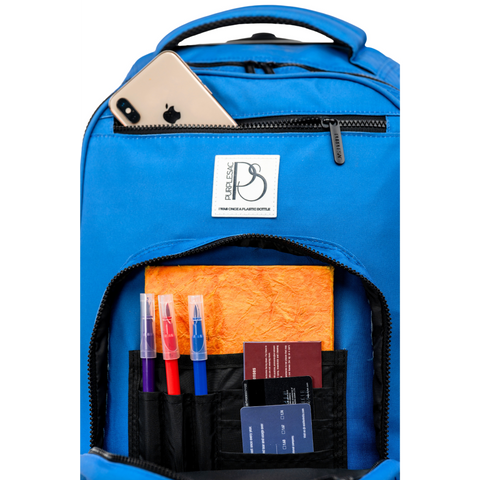 Solid Color Trolley Backpack