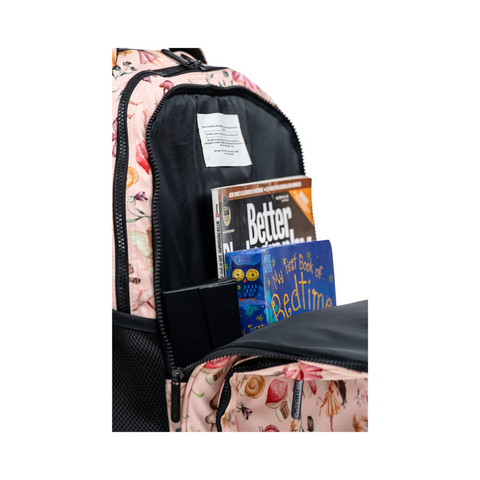 Patterned Trolley Backpack