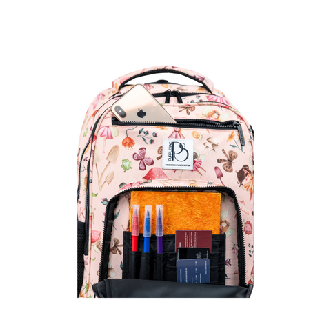 Patterned Trolley Backpack