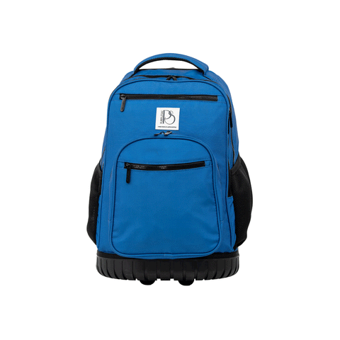 Solid Color Trolley Backpack | Nova Blue | 19 inch