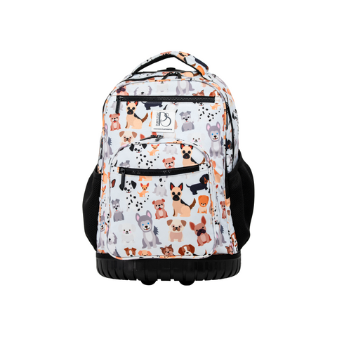 Patterned Trolley Backpack