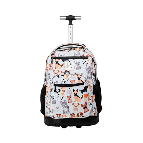 Patterned Trolley Backpack