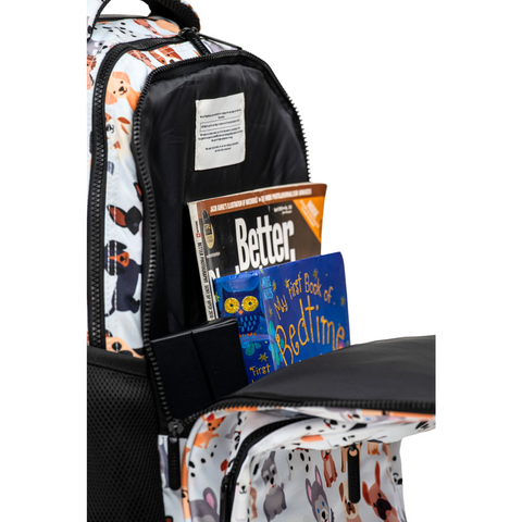 Patterned Trolley Backpack