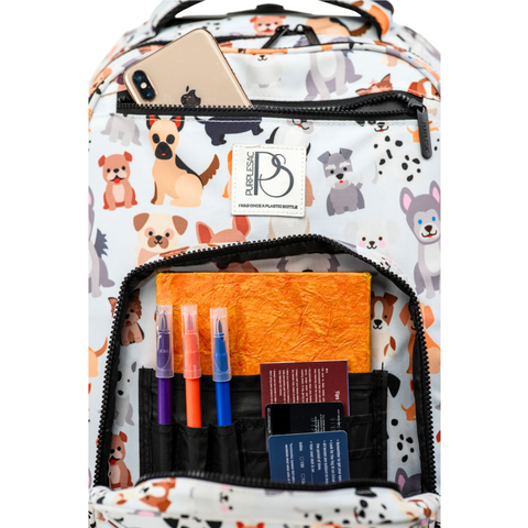 Patterned Trolley Backpack