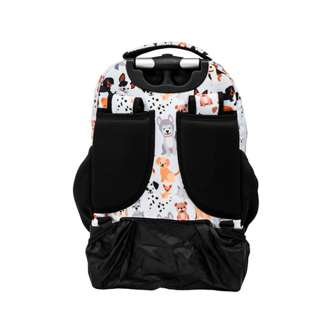 Patterned Trolley Backpack