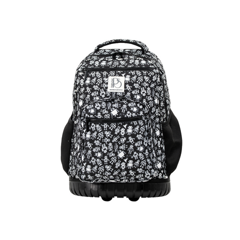 Patterned Trolley Backpack