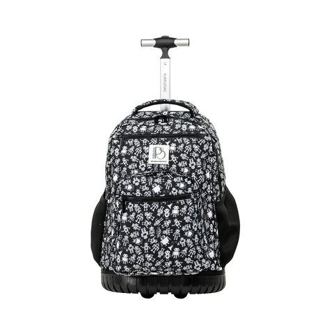 Patterned Trolley Backpack