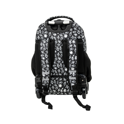 Patterned Trolley Backpack