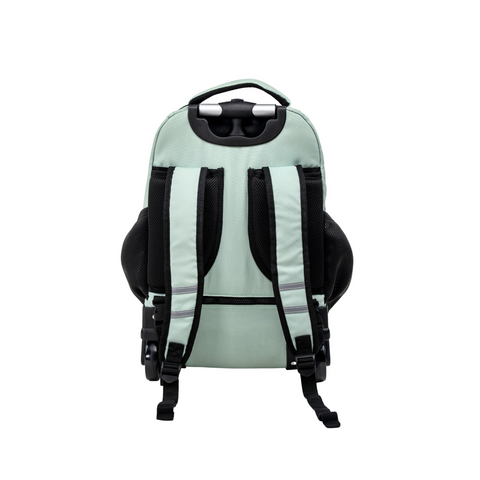 Solid Color Trolley Backpack