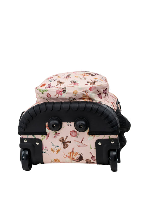 Patterned Trolley Backpack + Matching Lunch Bag