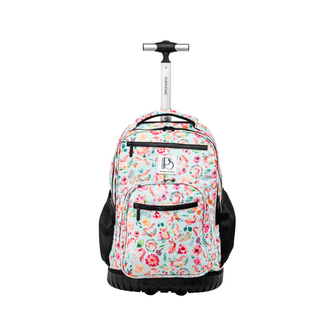 Patterned Trolley Backpack