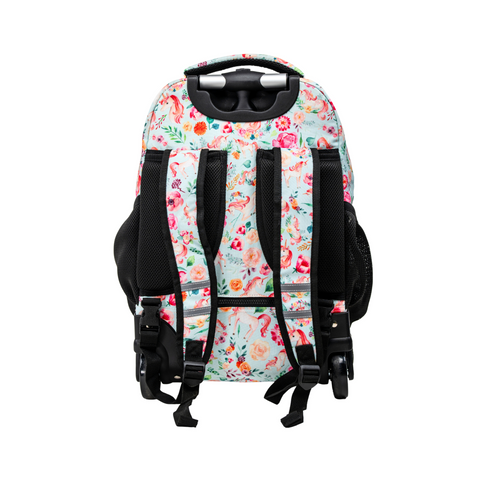 Patterned Trolley Backpack